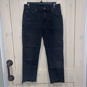 GAP Best Girlfriend Black Cropped Jeans
